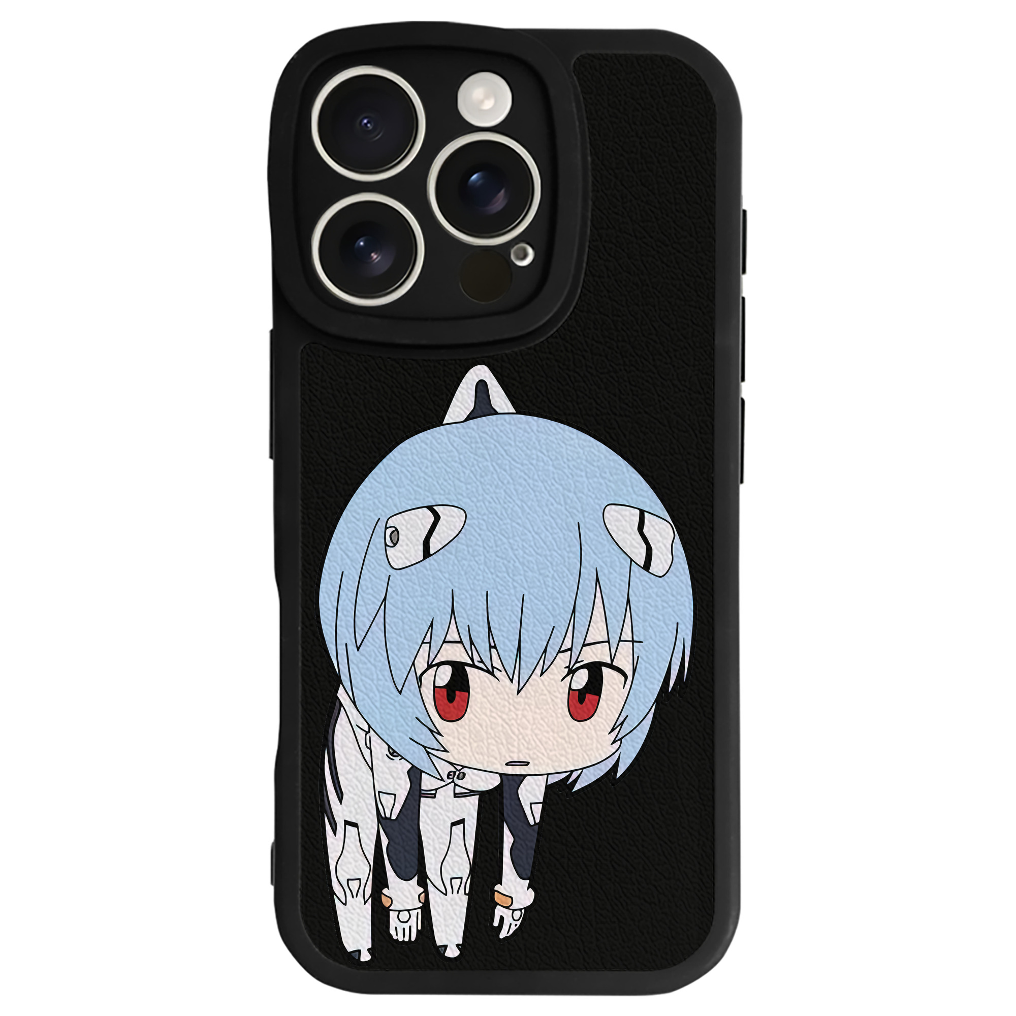 （画像用） EVA 新世紀エヴァンゲリオン 【iPhone 16シリーズ対応】シリコンスマホケース（レザー調） 材質：シリコン